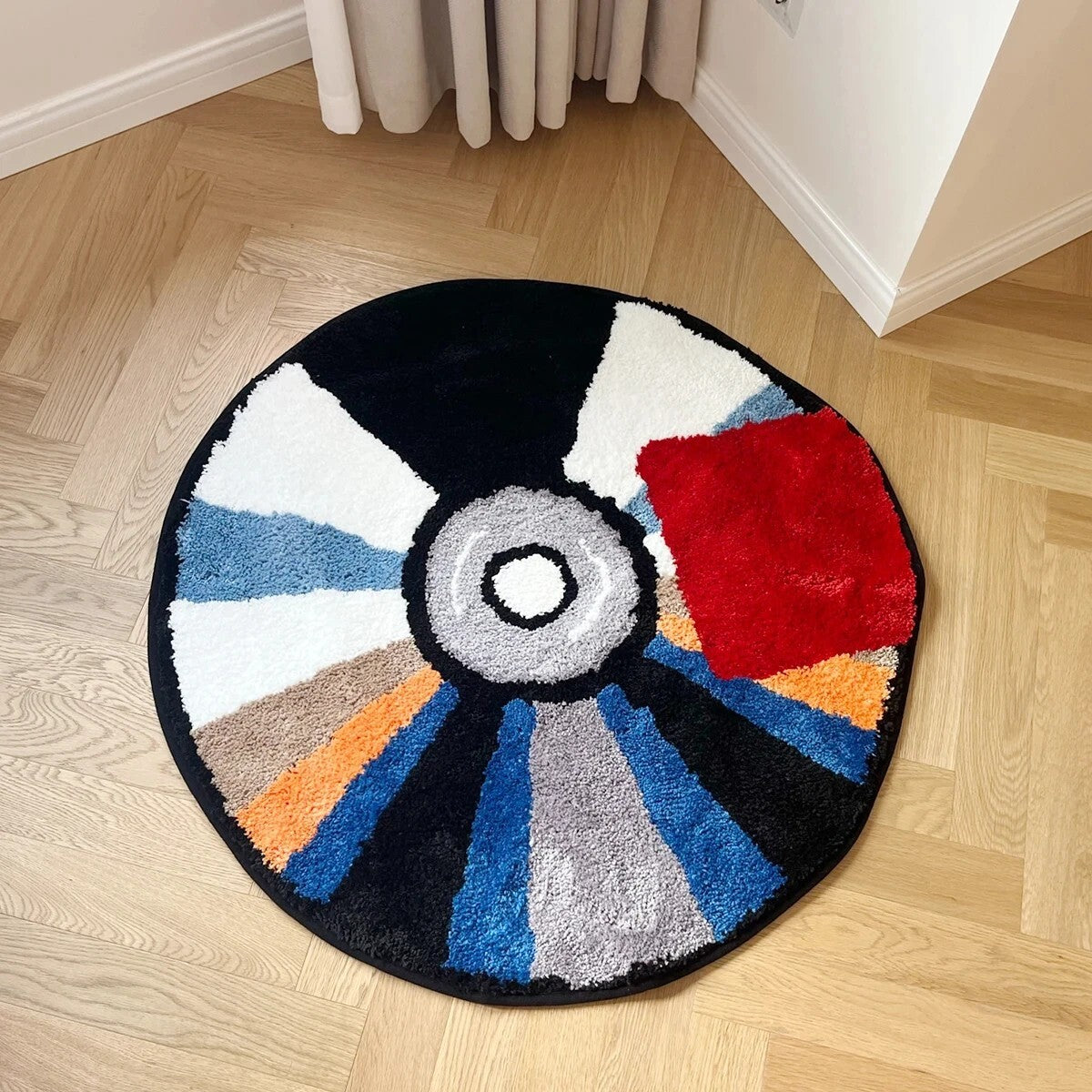 Handmade CD Rug