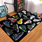 Fashion Shoes Sneakers Rug