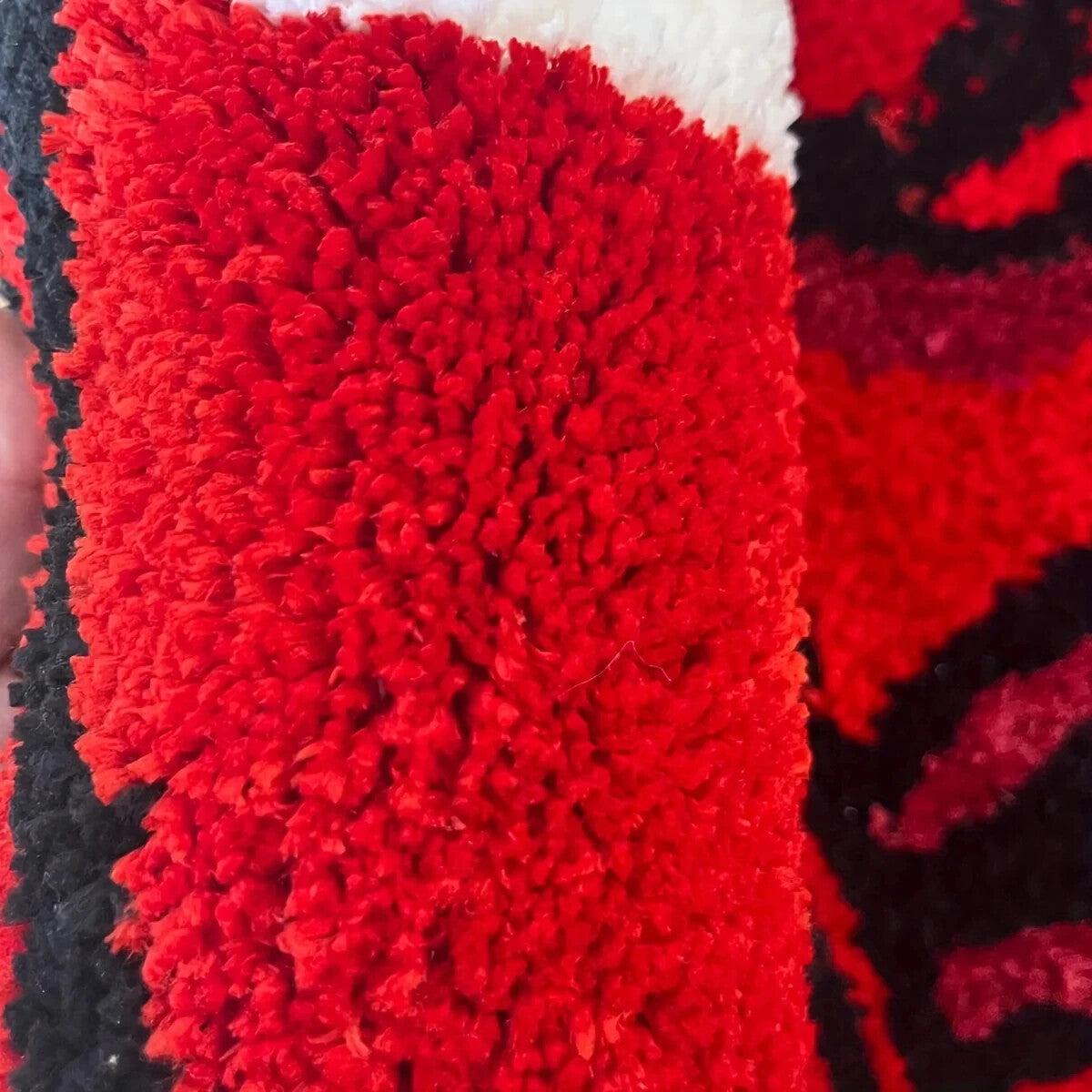 Red Boxing Gloves Rug