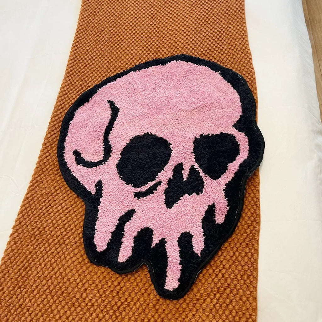 Pink Melting Skull