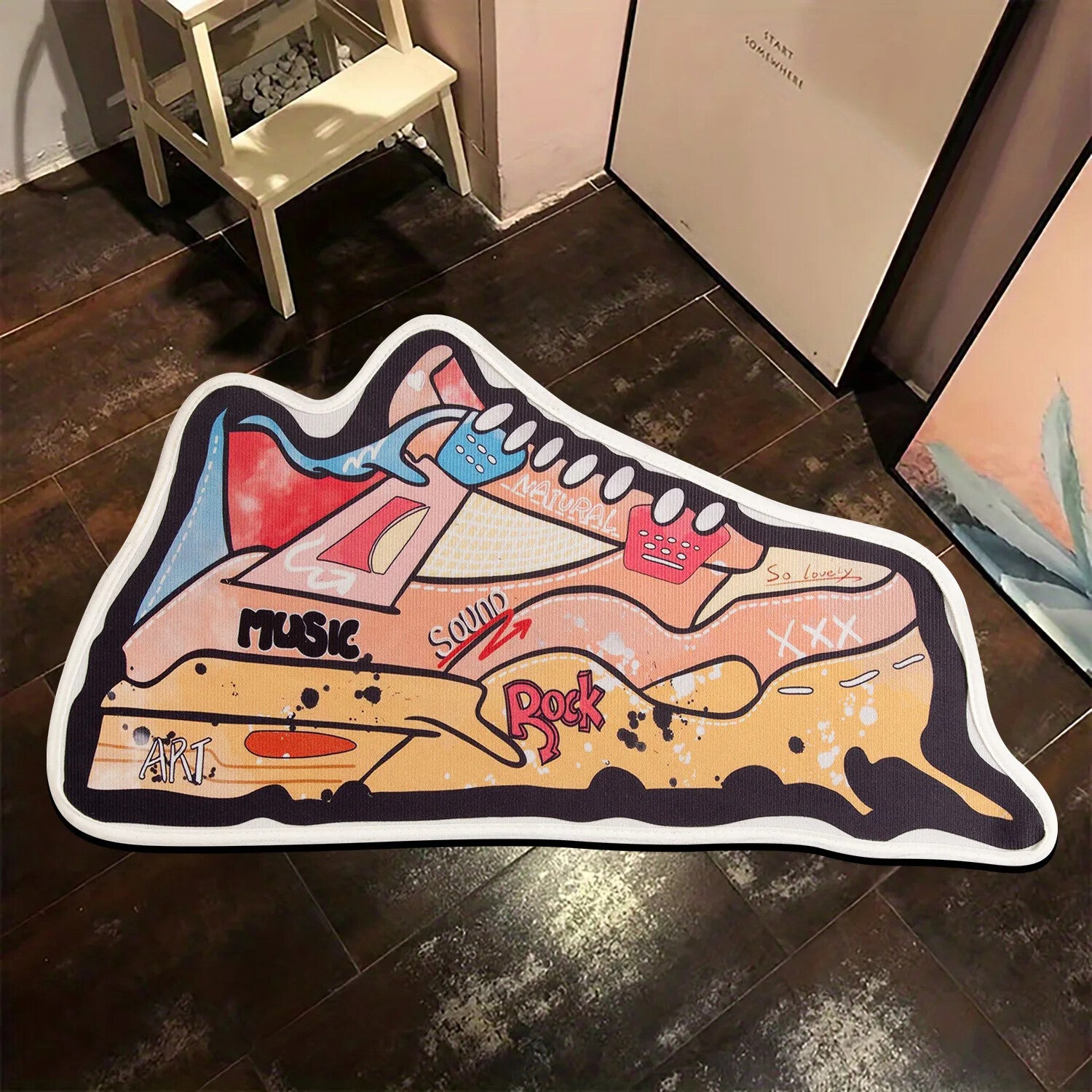 "Light" Hypebeast Sneaker Rug