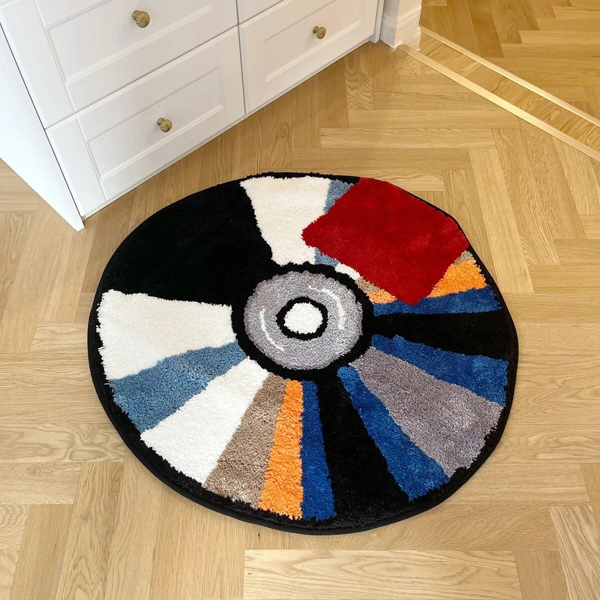 Handmade CD Rug