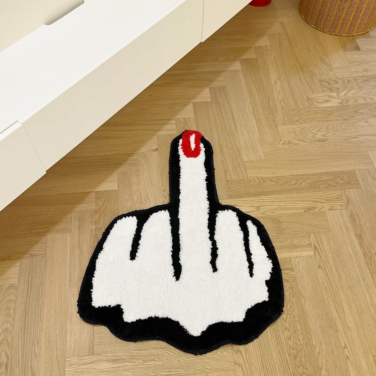 Middle Finger Rug