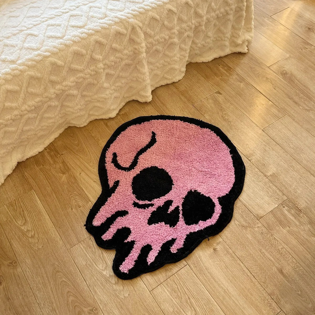 Pink Melting Skull