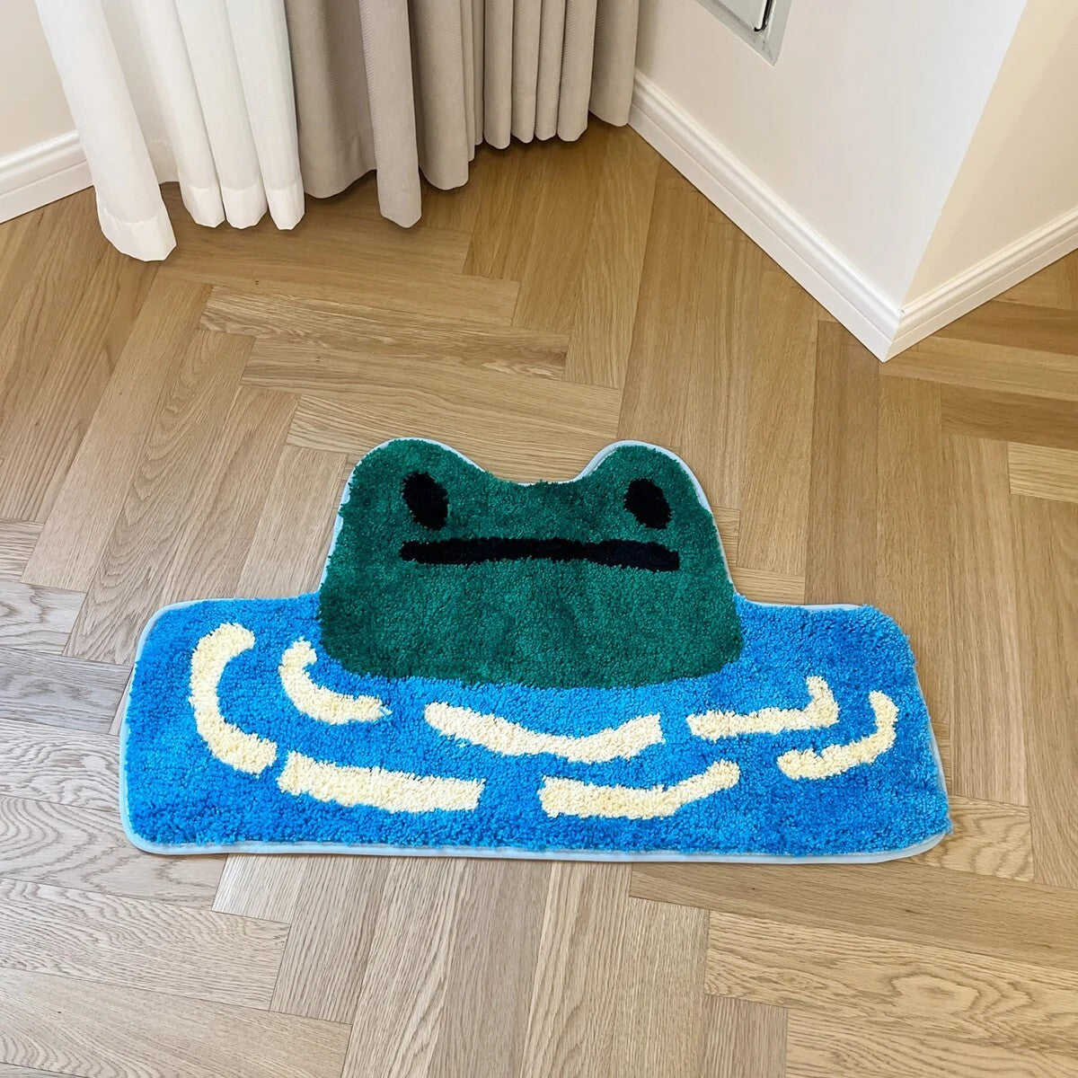Frog River Plush Rug