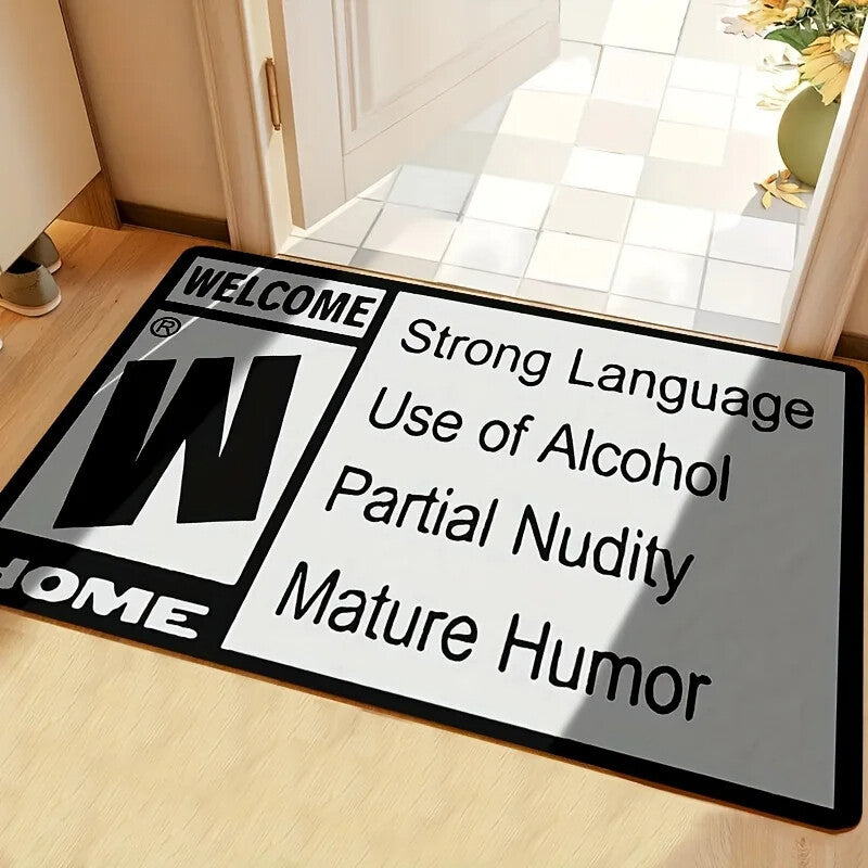 Interesting Phrase Door Mat