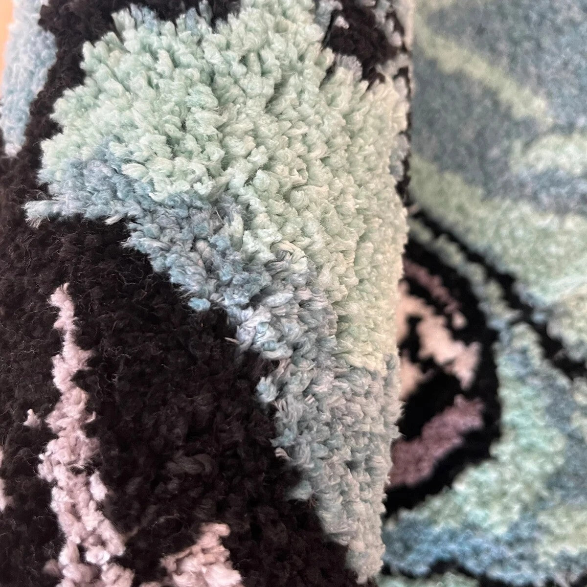 Green 911 Sports Car Rug