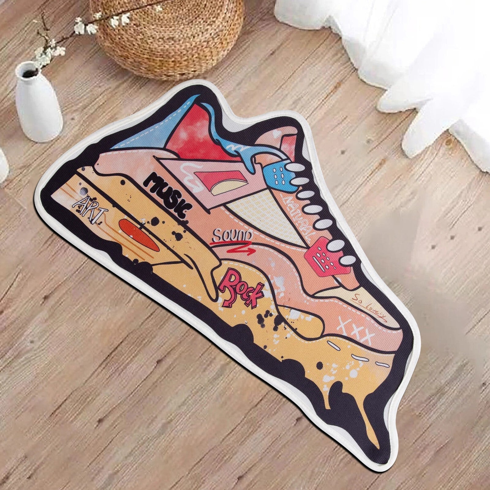 "Light" Hypebeast Sneaker Rug