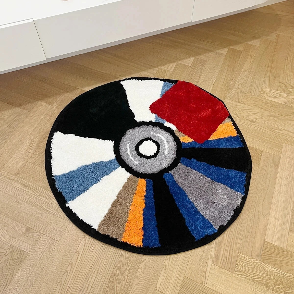 Handmade CD Rug