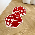 Red Dice Rug