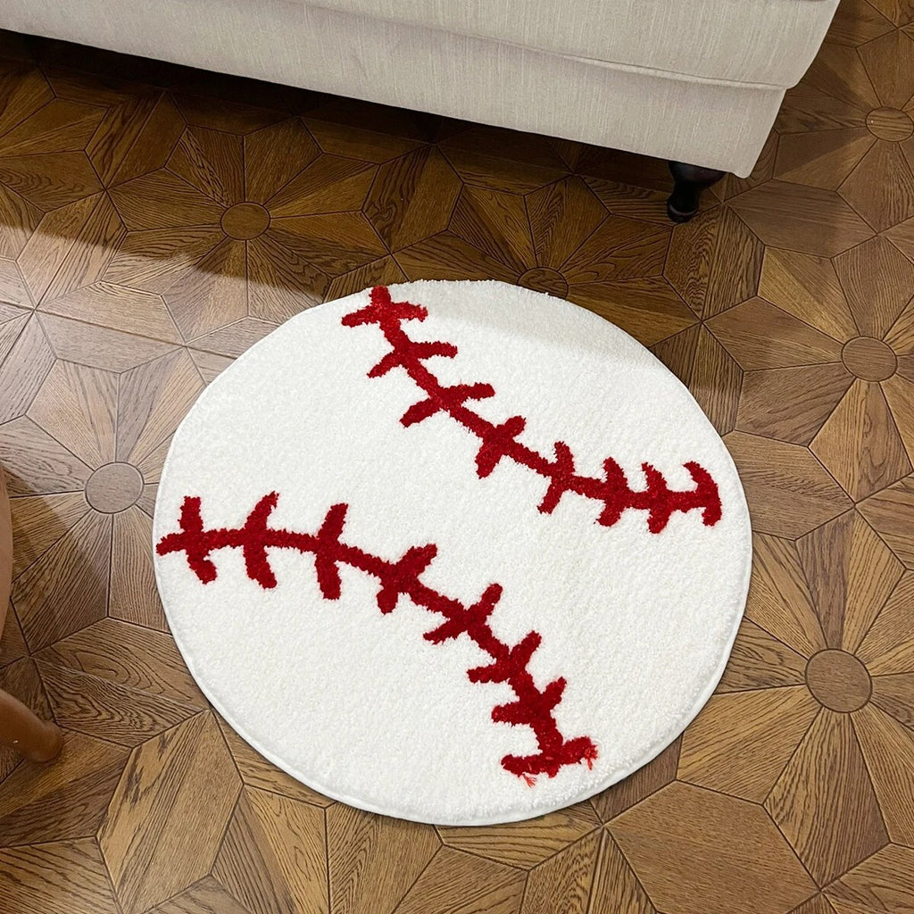 Baseball Rug