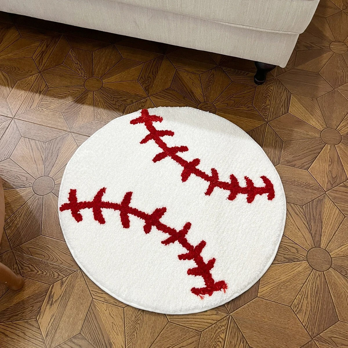 Baseball Rug