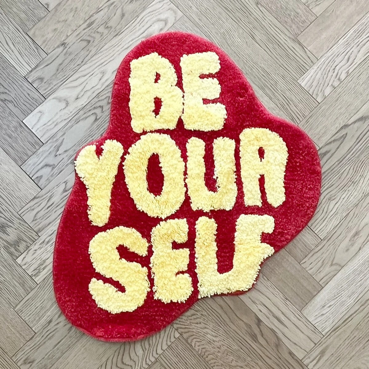 "Be Your Self" Rug