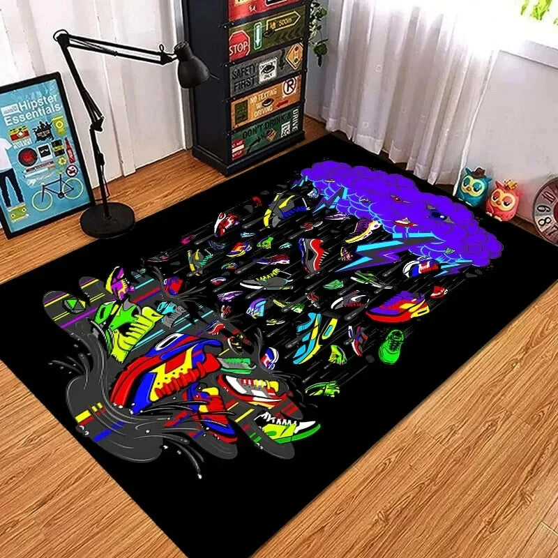 Fashion Shoes Sneakers Rug