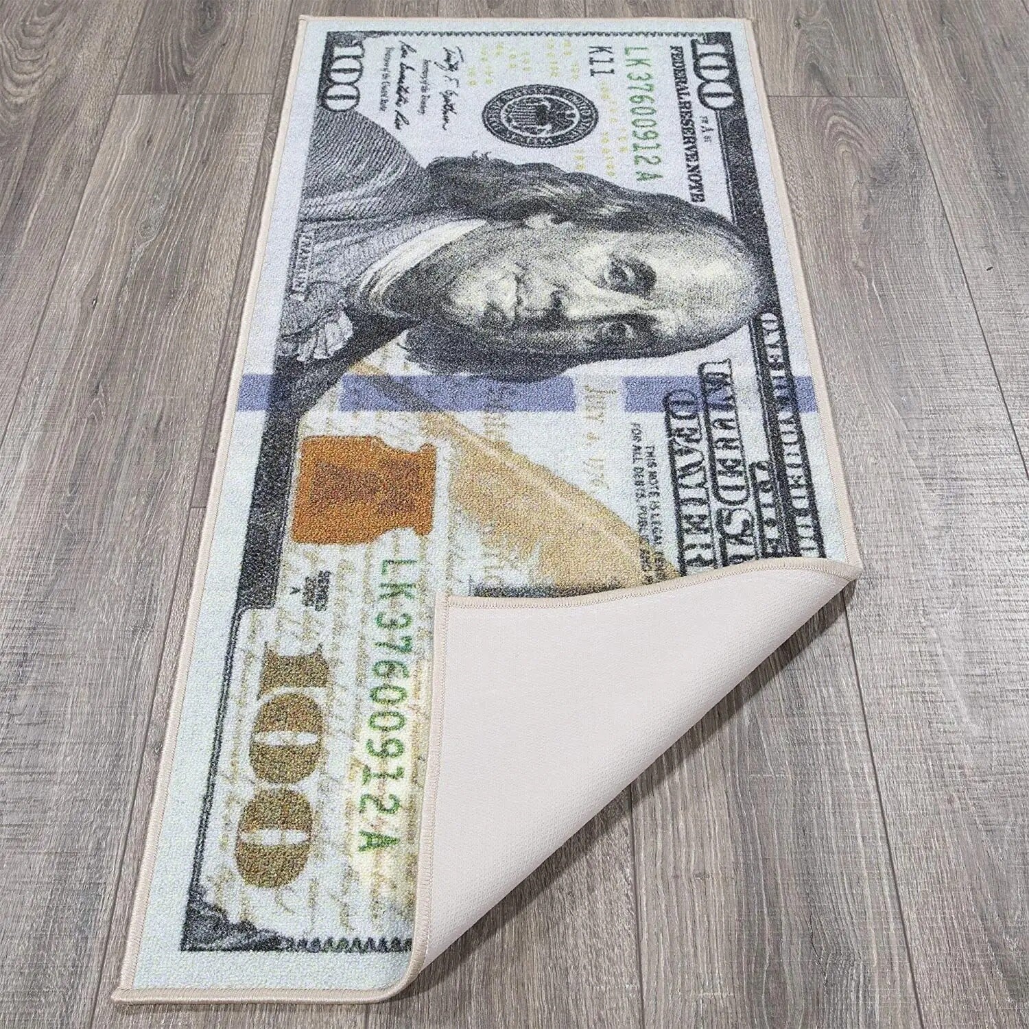 Hundred Dollar Bill Rug