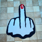Middle Finger Rug