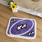 Purple Reverse Card Rug