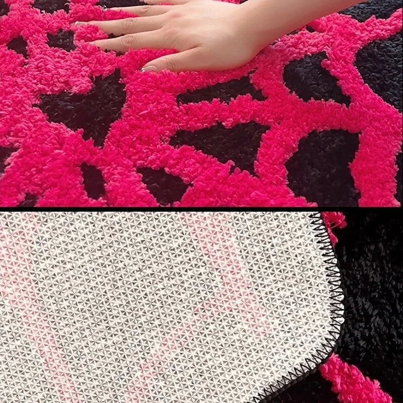 Spider Web Heart Rug