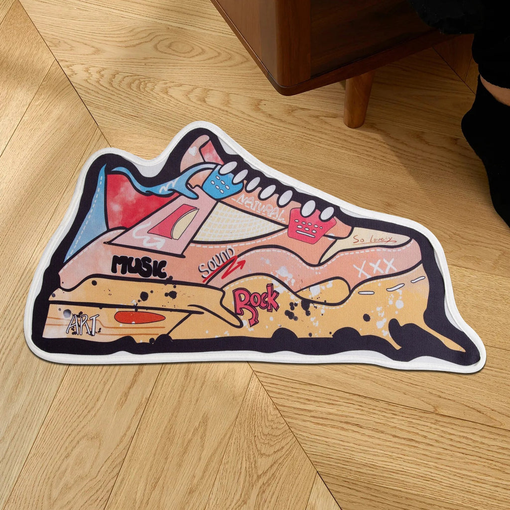 "Light" Hypebeast Sneaker Rug