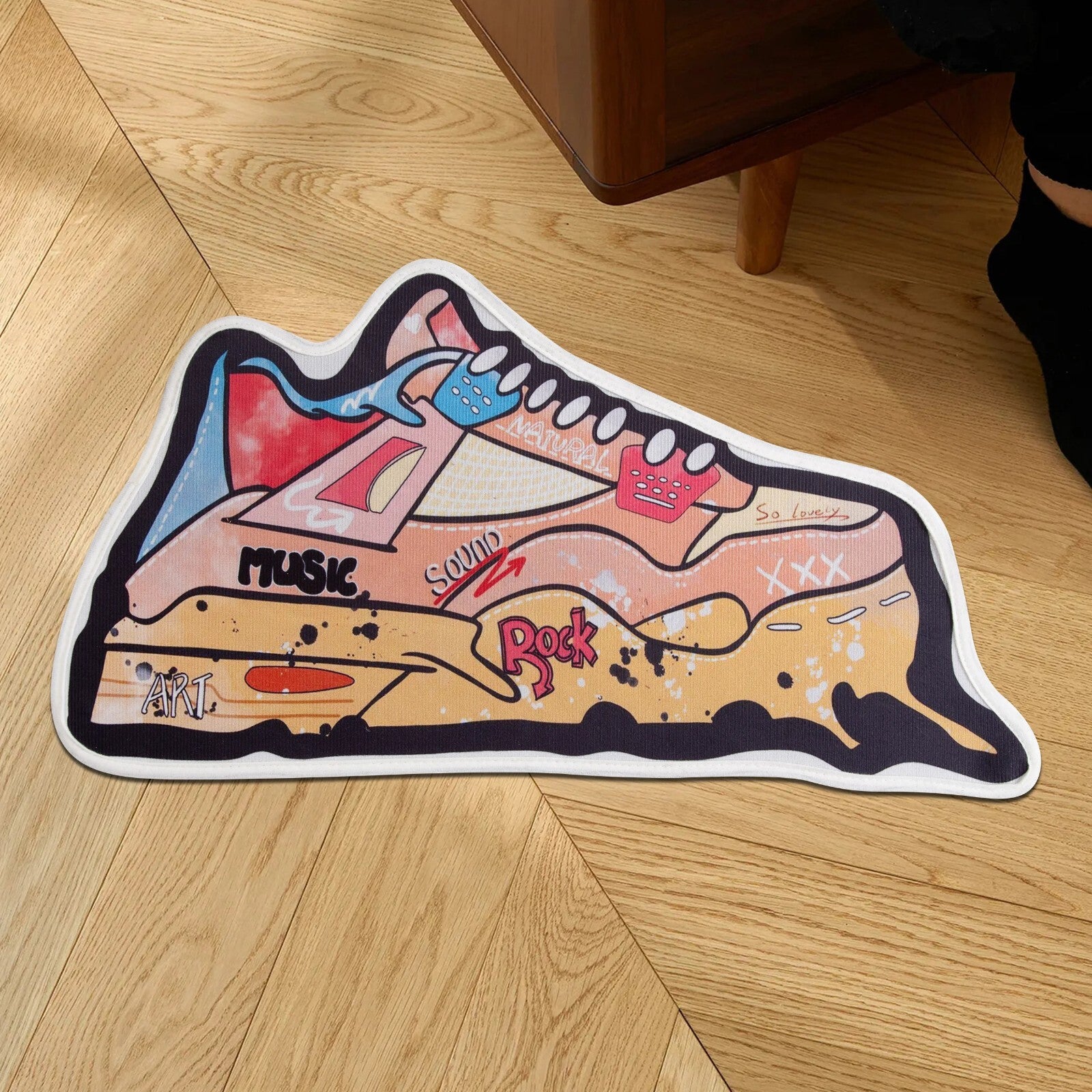 "Light" Hypebeast Sneaker Rug