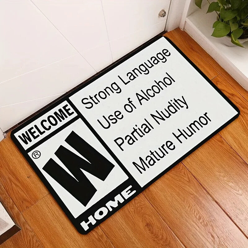 Interesting Phrase Door Mat