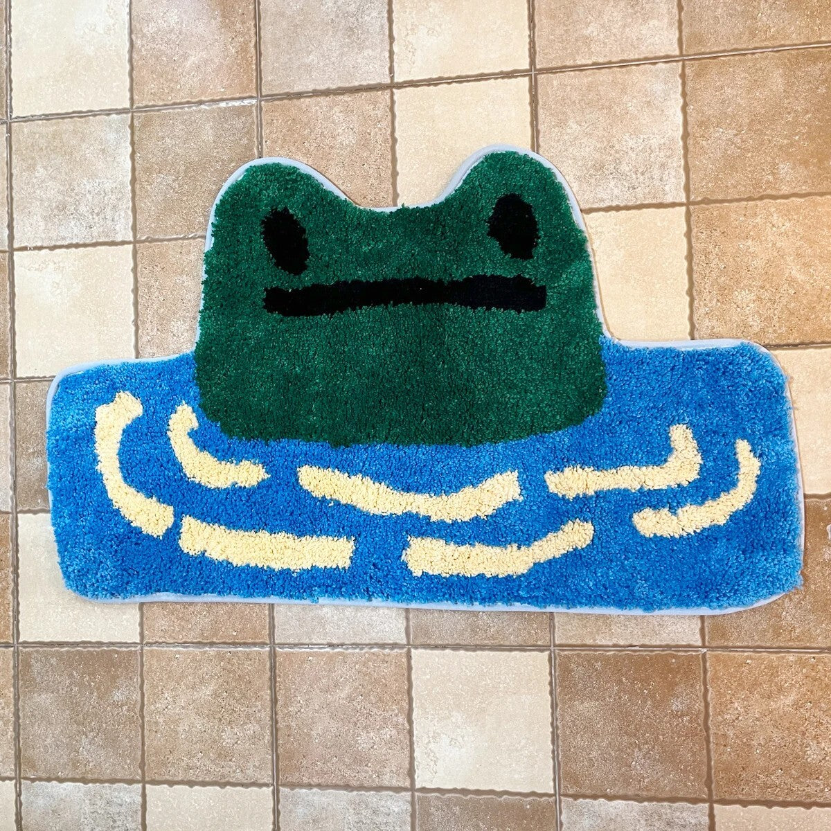 Frog River Plush Rug