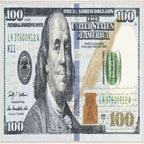 Hundred Dollar Bill Rug
