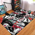 Fashion Shoes Sneakers Rug