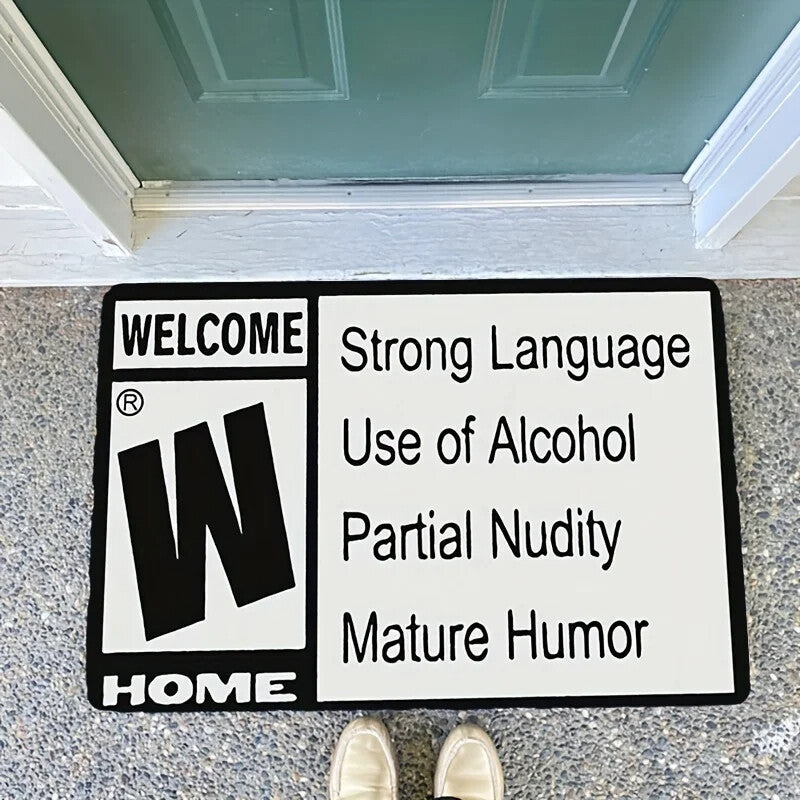 Interesting Phrase Door Mat