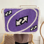 Purple Reverse Card Rug
